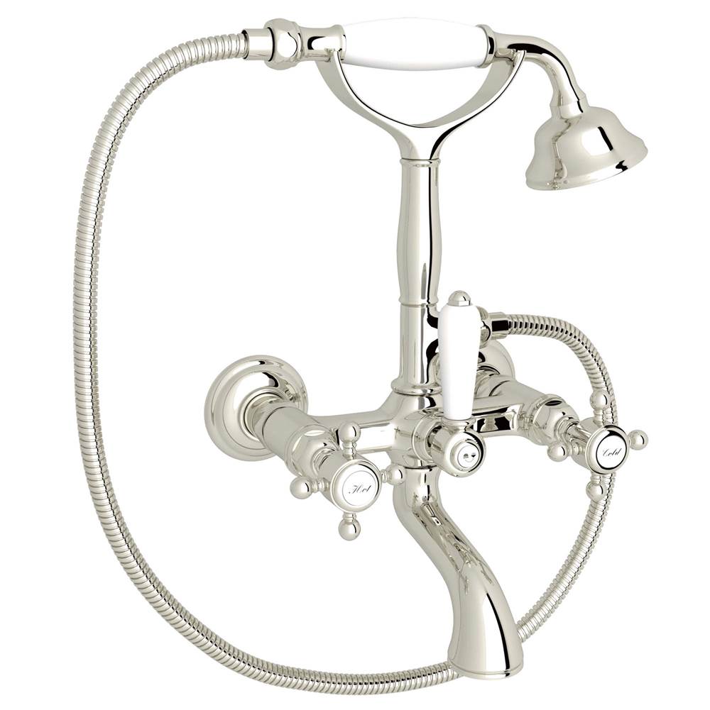 The Water ClosetRohl CanadaExposed Wall Mount Tub Filler