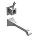 Rubinet Canada - T1JICLGDCL - Wall Mounted Bathroom Sink Faucets