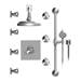 Rubinet Canada - T46HXCTBTB - Complete Shower Systems