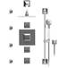 Rubinet Canada - T46MQ1AQCH - Complete Shower Systems