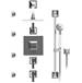 Rubinet Canada - T46MQLGDCH - Complete Shower Systems