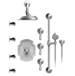 Rubinet Canada - T46RVLOBWH - Complete Shower Systems