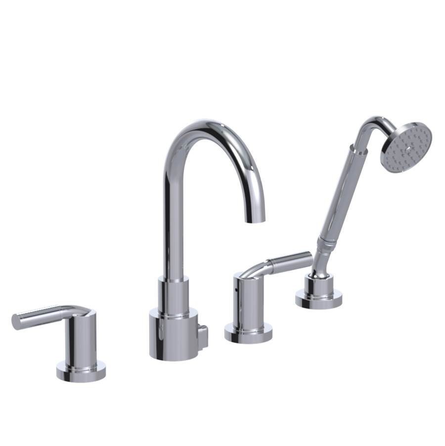 Rubinet Canada Deck Mount Roman Tub Faucets With Hand Showers item T5HNLLBJABM