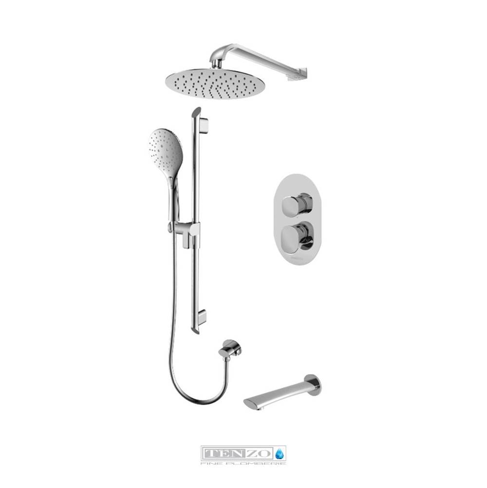 Tenzo Complete Systems Shower Systems item F-FLPB33-503115-CR