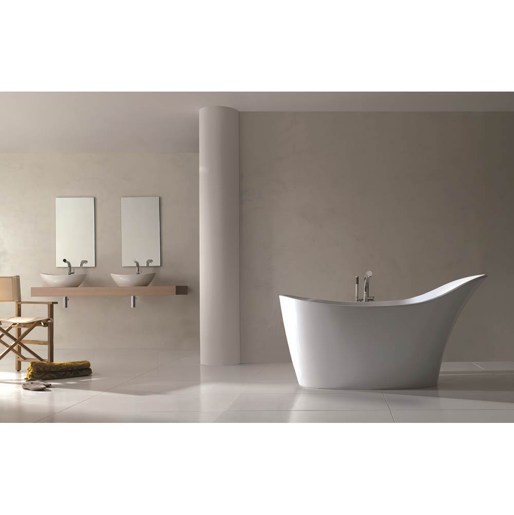 The Water ClosetVictoria + AlbertAmalfi 64'' x 32'' Freestanding Soaking Bathtub With Void