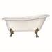 Victoria And Albert - ROX-N-SW-OF+FT-ROX-PB - Free Standing Soaking Tubs