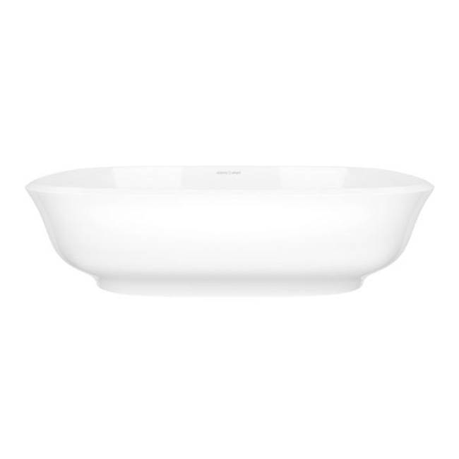 The Water ClosetVictoria + AlbertAmiata 24'' x 16'' Rounded Rectangle Vessel Lavatory Sink