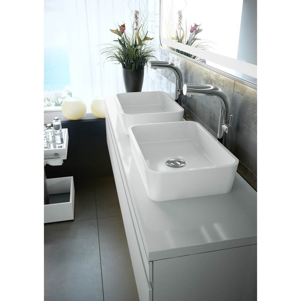 The Water ClosetVictoria + AlbertEdge 18'' x 13'' Rounded Rectangle Vessel Lavatory Sink