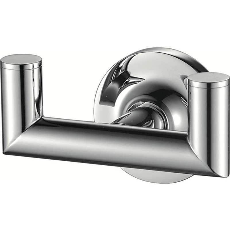The Water ClosetVolkanoGlow Double Towel Hook - PVD Brushed Gold