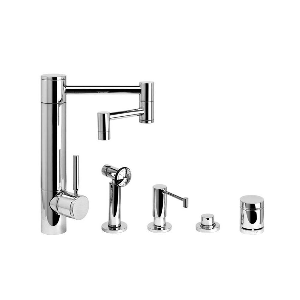 Waterstone Four Hole Kitchen Faucets item 3600-12-4 AP