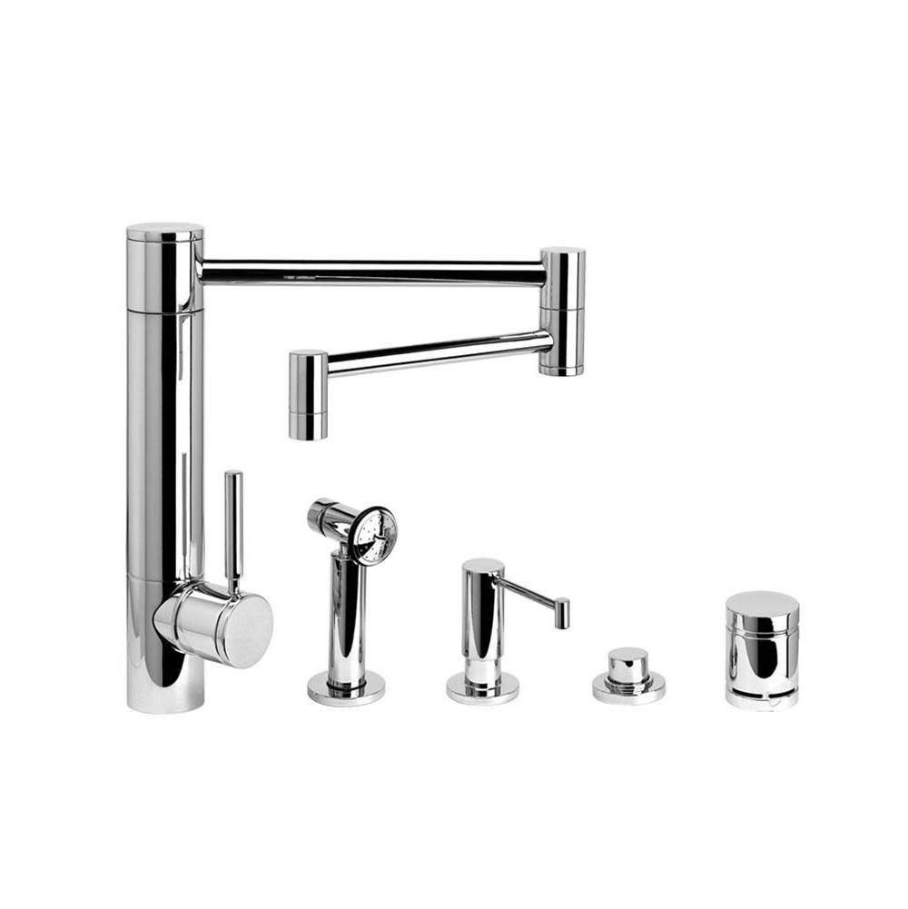 Waterstone Four Hole Kitchen Faucets item 3600-18-4 SG
