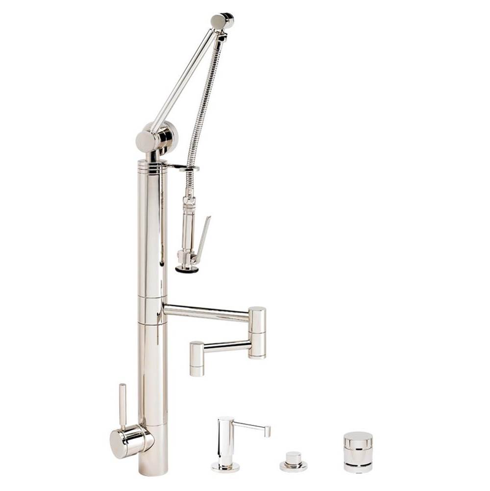 Waterstone Four Hole Kitchen Faucets item 3710-12-4 WC