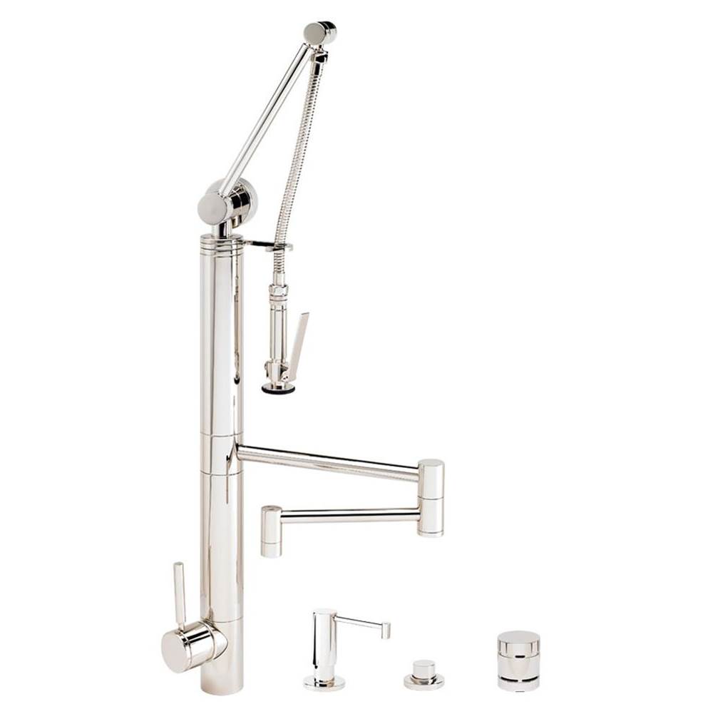 Waterstone Four Hole Kitchen Faucets item 3710-18-4 CB