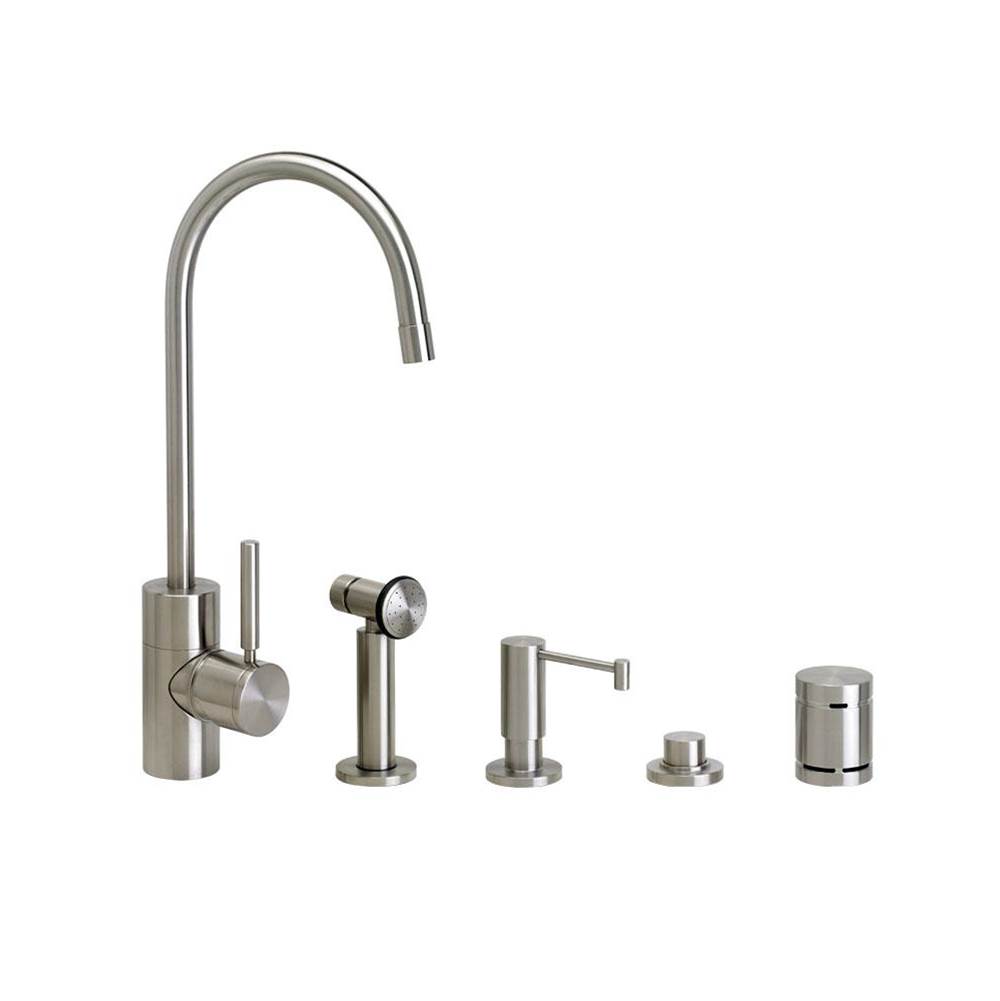 Waterstone Four Hole Kitchen Faucets item 3900-4 SG