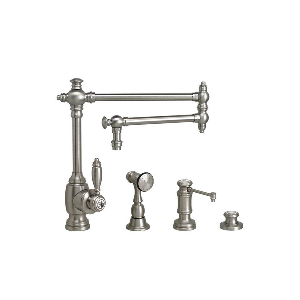 Waterstone Three Hole Kitchen Faucets item 4100-18-3-RS