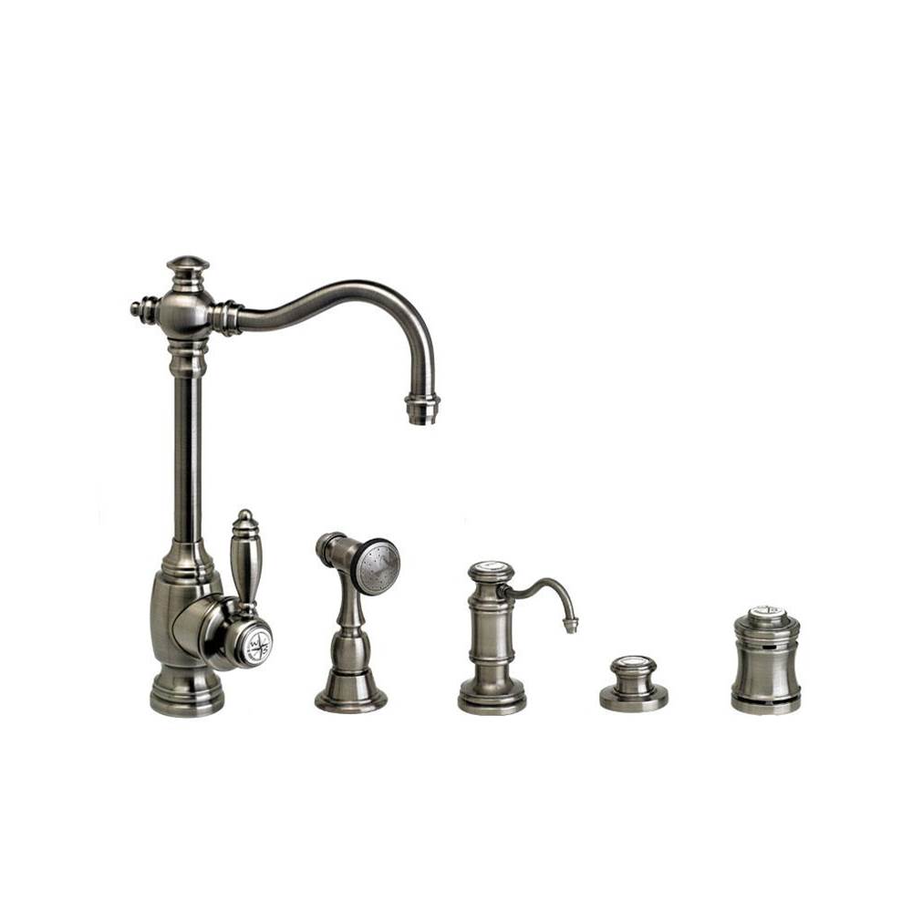 Waterstone Four Hole Kitchen Faucets item 4800-4-RS