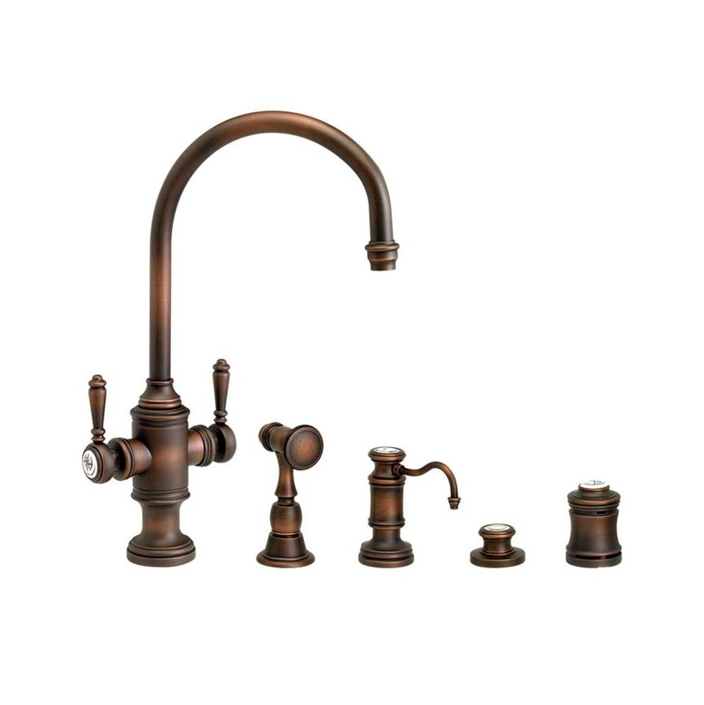 Waterstone Four Hole Kitchen Faucets item 8030-4 GB
