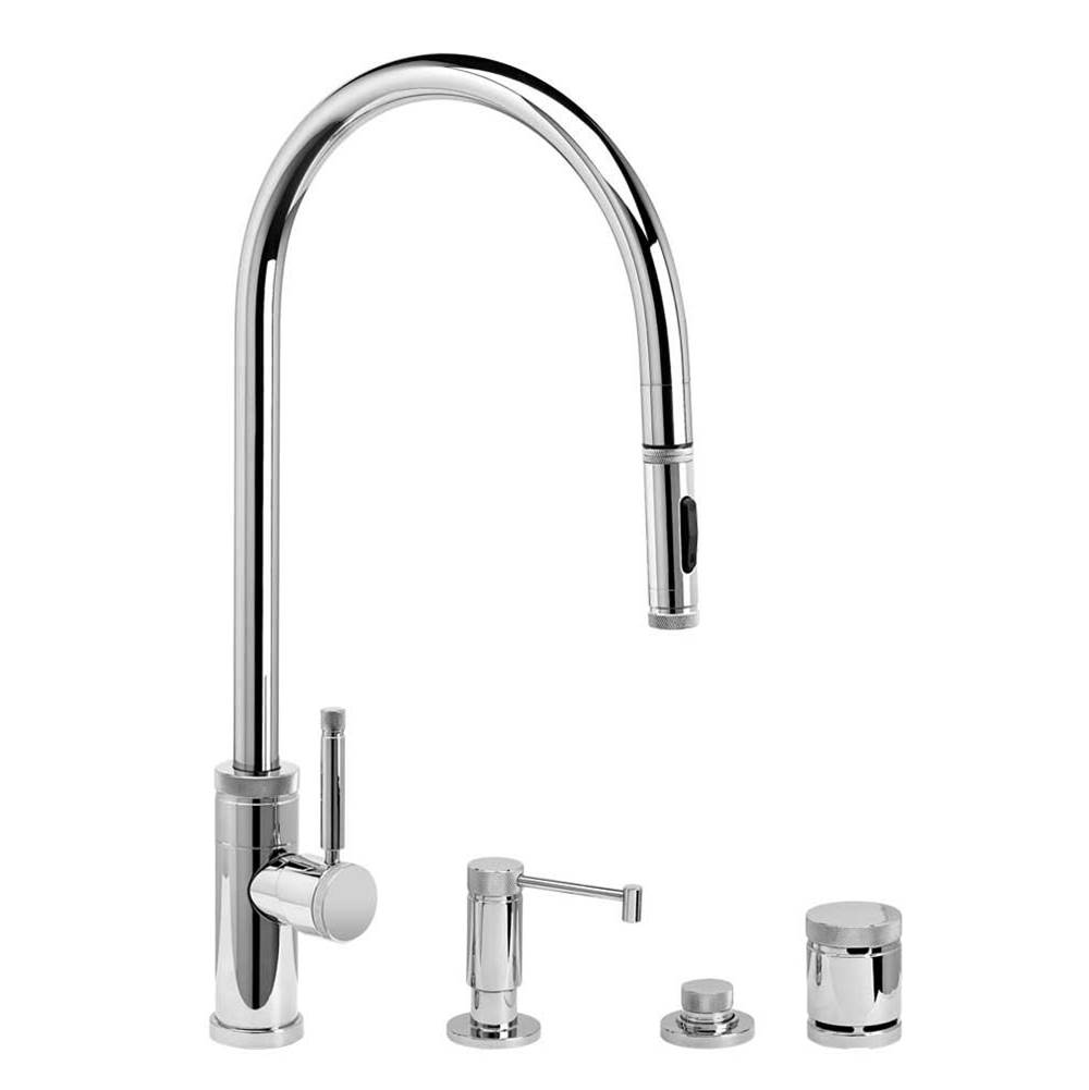 Waterstone Pull Down Faucet Kitchen Faucets item 9300-4 BLN