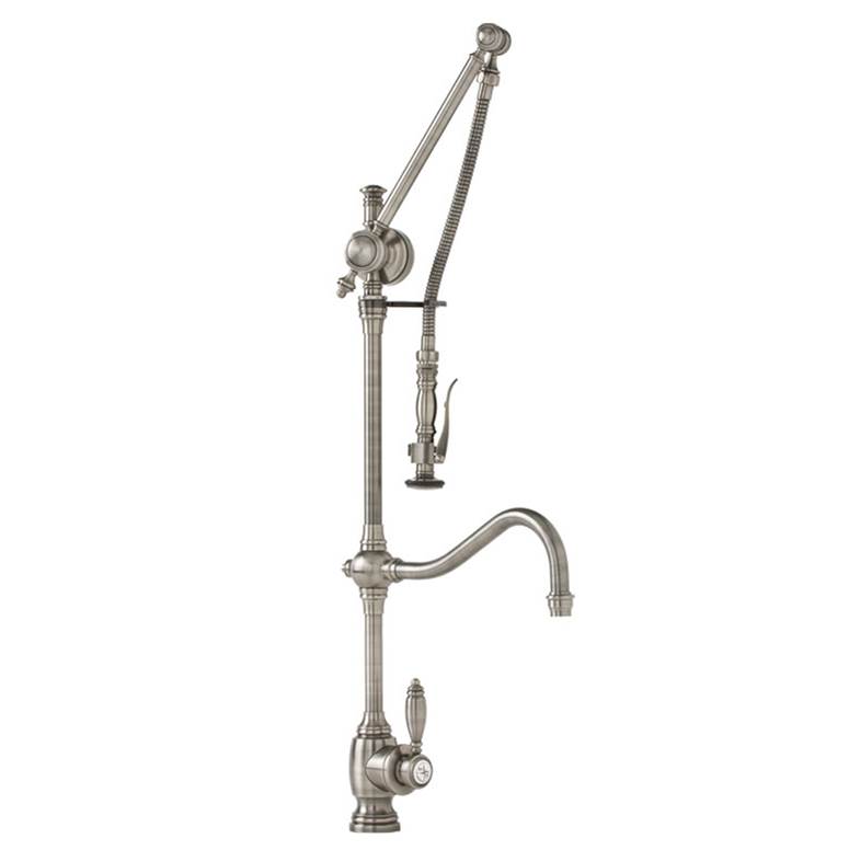 The Water ClosetWaterstoneWaterstone Traditional Gantry Pulldown Faucet - Hook Spout