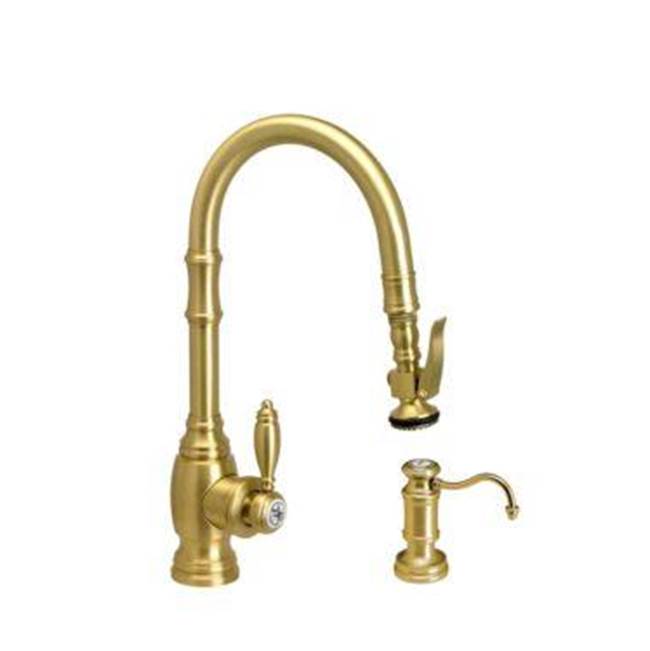Waterstone Pull Down Bar Faucets Bar Sink Faucets item 5210-2-SB