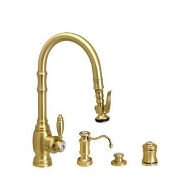 Waterstone Pull Down Bar Faucets Bar Sink Faucets item 5210-4-DAMB