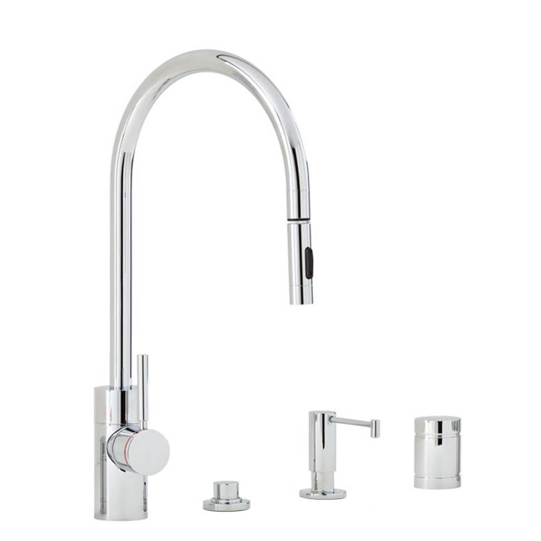 Waterstone Pull Down Faucet Kitchen Faucets item 5400-4-CLZ