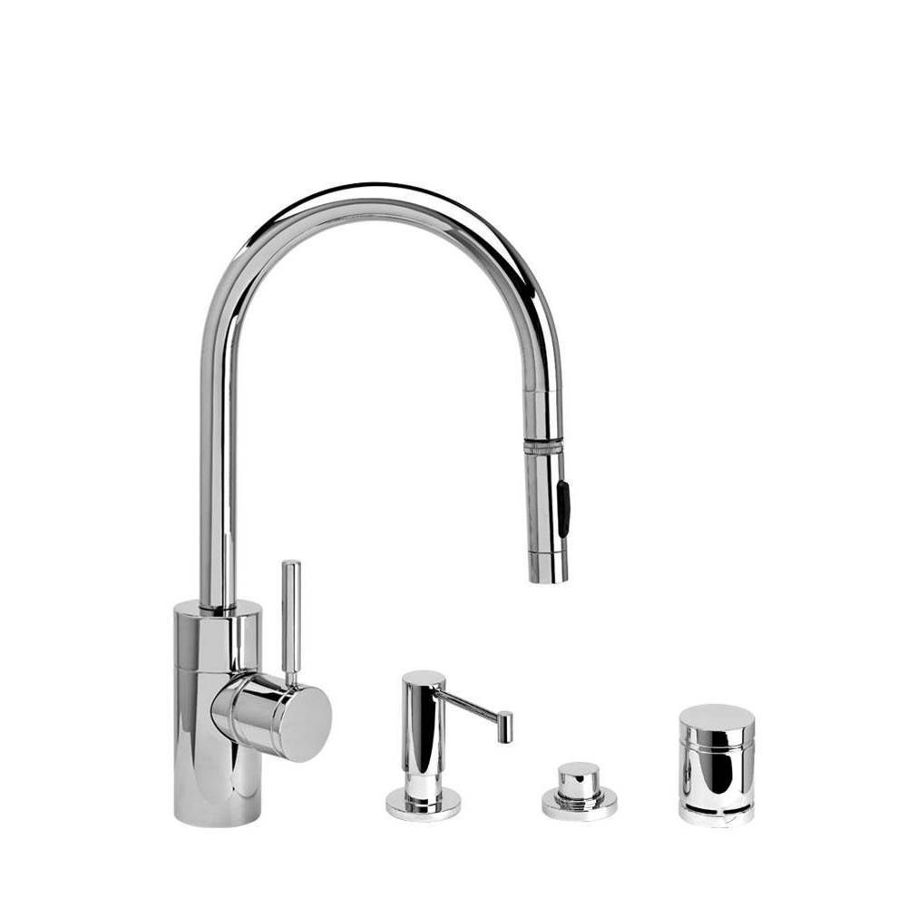 Waterstone Pull Down Faucet Kitchen Faucets item 5410-4-DAMB
