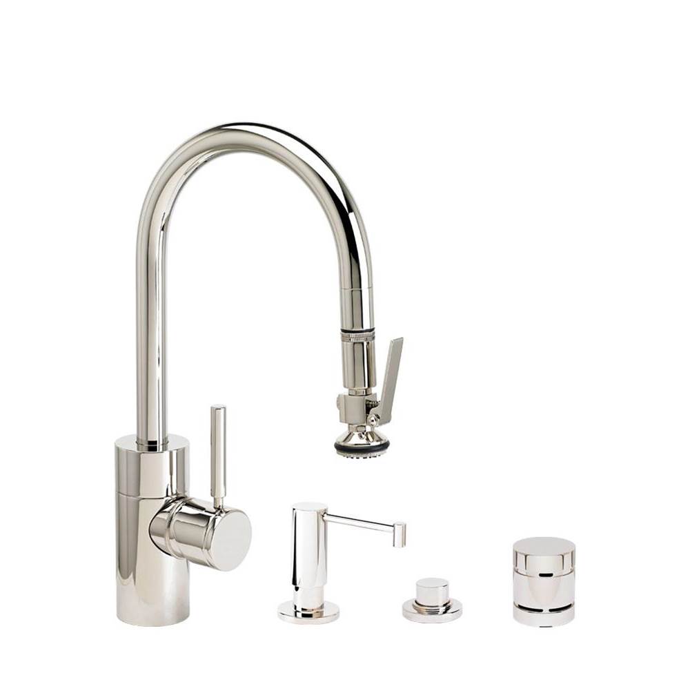 Waterstone Pull Down Bar Faucets Bar Sink Faucets item 5930-4-MAC
