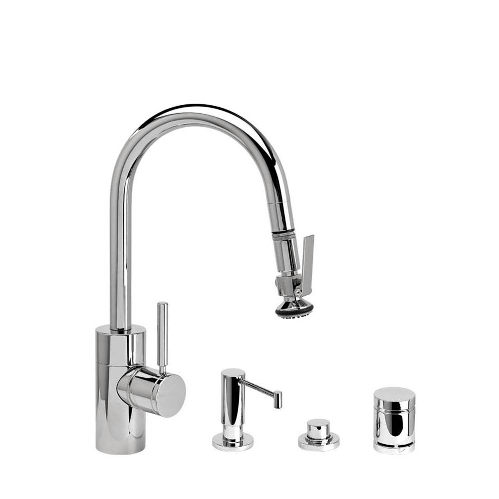 Waterstone Pull Down Bar Faucets Bar Sink Faucets item 5940-4-MW