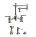 Waterstone - 6100-12-3-PN - Bridge Kitchen Faucets