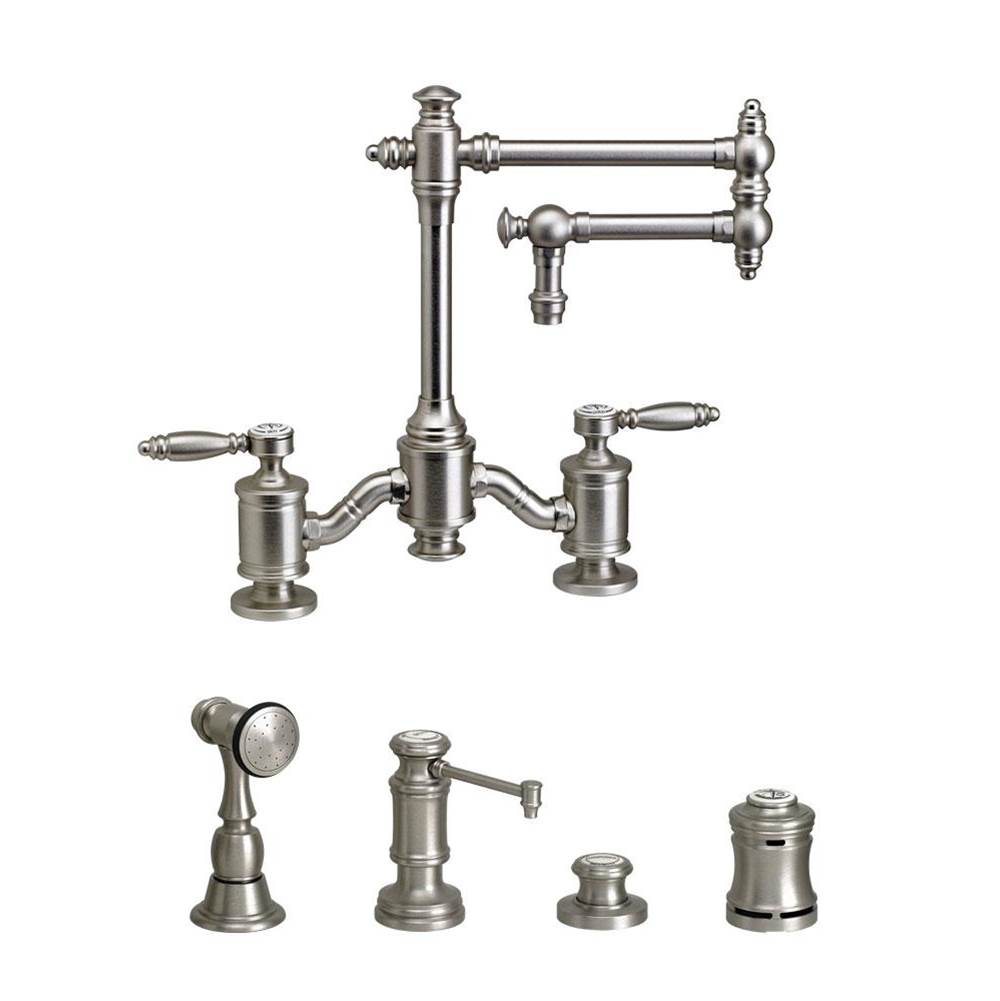 Waterstone Bridge Kitchen Faucets item 6100-12-4-MAC