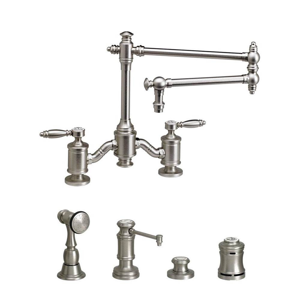 Waterstone Bridge Kitchen Faucets item 6100-18-4-PB