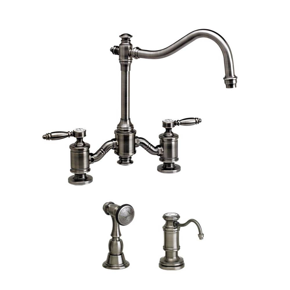 Waterstone Bridge Kitchen Faucets item 6200-2-PB
