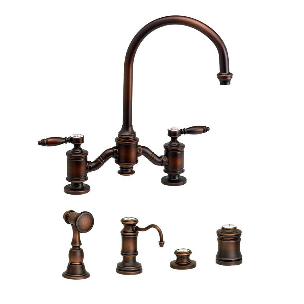 Waterstone Bridge Kitchen Faucets item 6300-4-AP