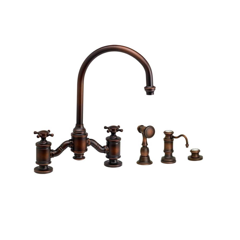 Waterstone Bridge Kitchen Faucets item 6350-3-DAMB