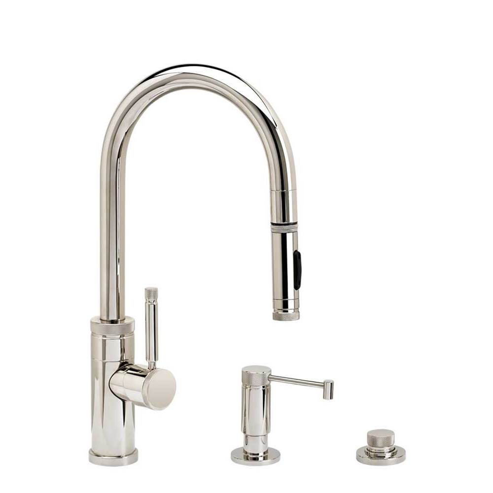 Waterstone Pull Down Bar Faucets Bar Sink Faucets item 9900-3-BLN