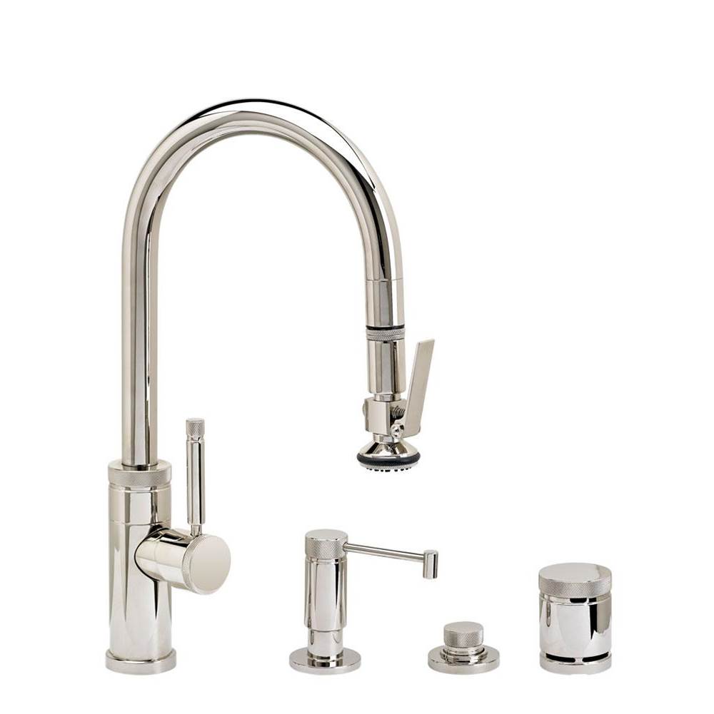 Waterstone Pull Down Bar Faucets Bar Sink Faucets item 9930-4-CLZ