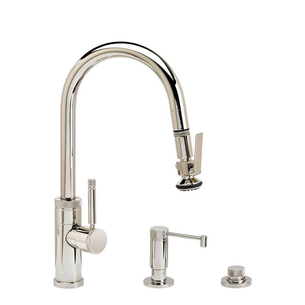 Waterstone Pull Down Bar Faucets Bar Sink Faucets item 9940-3-SN