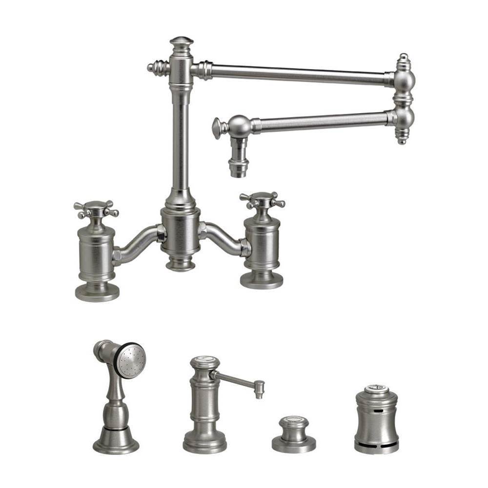 Waterstone Bridge Kitchen Faucets item 6150-18-4-GR